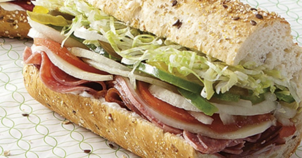Publix whole deli sub 