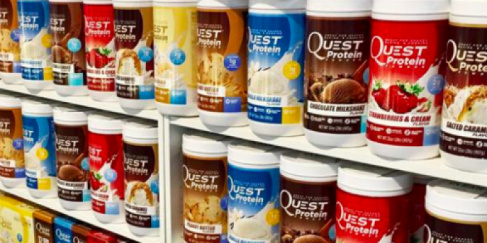 Amazon: Quest Protein Powder 2-LB Containers Just $19.54 Shipped (Regularly $35)