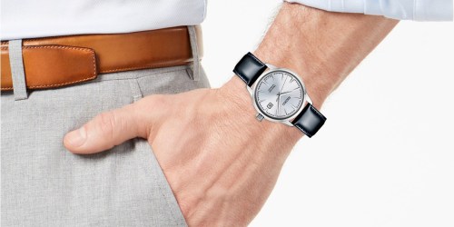 Seiko Men’s Automatic Watch w/ Leather Strap Only $255 Shipped (Regularly $425)