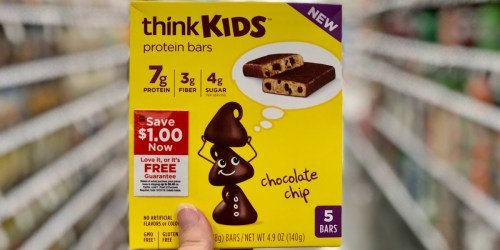 Think Kids Gluten Free Protein Bars 5-Count Box Only $2.49 at Target (Regularly $4)