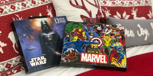 12 Days Of Men’s Socks Sets Only $15.74 on JCPenney.com (Star Wars, Harry Potter, Marvel & More)