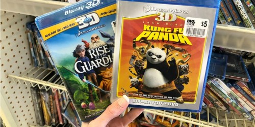 Blu-ray 3D Movies Only $5 at Big Lots (Kung Fu Panda, Rise of the Guardians & More)