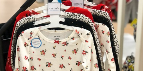 Carter’s 6-Pack Bodysuits Only $11.97 (Just $1.99 Each) & More Today Only Doorbuster Deals