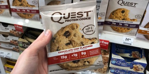 Two Boxes of Quest Protein Cookies Only $19.99 Shipped – Just 83¢ Per Cookie