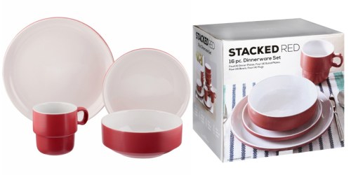 Walmart.com: Baum 16-Piece Stoneware Dinnerware Set Only $13.99 + More