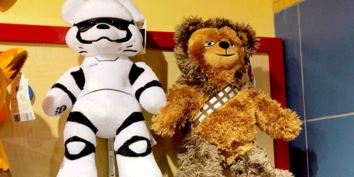 Up to 50% Off Build-A-Bear Workshop Furry Friends (Star Wars, Disney, Shopkins & More)