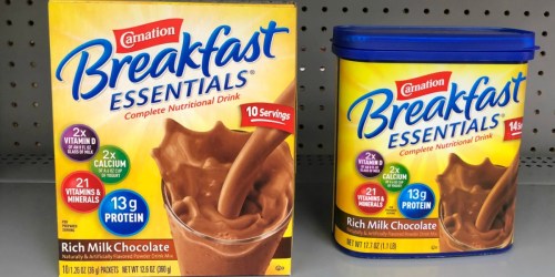 $2/2 Carnation Breakfast Essentials Coupon