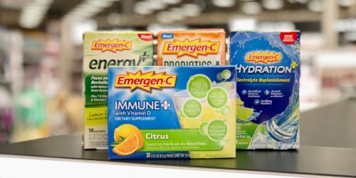 Up to 75% Off Emergen-C Products at Target