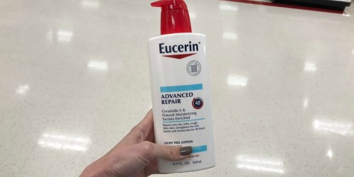 3 Eucerin Lotion 16.9oz Bottles Just $10.22 on Walgreens.com