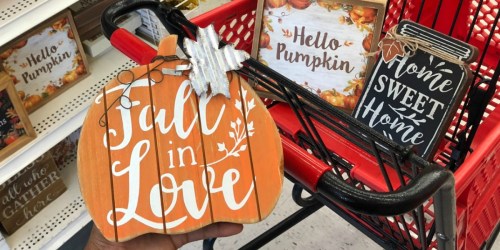 Up to 70% off Fall Decor at Michaels (In Stores & Online)