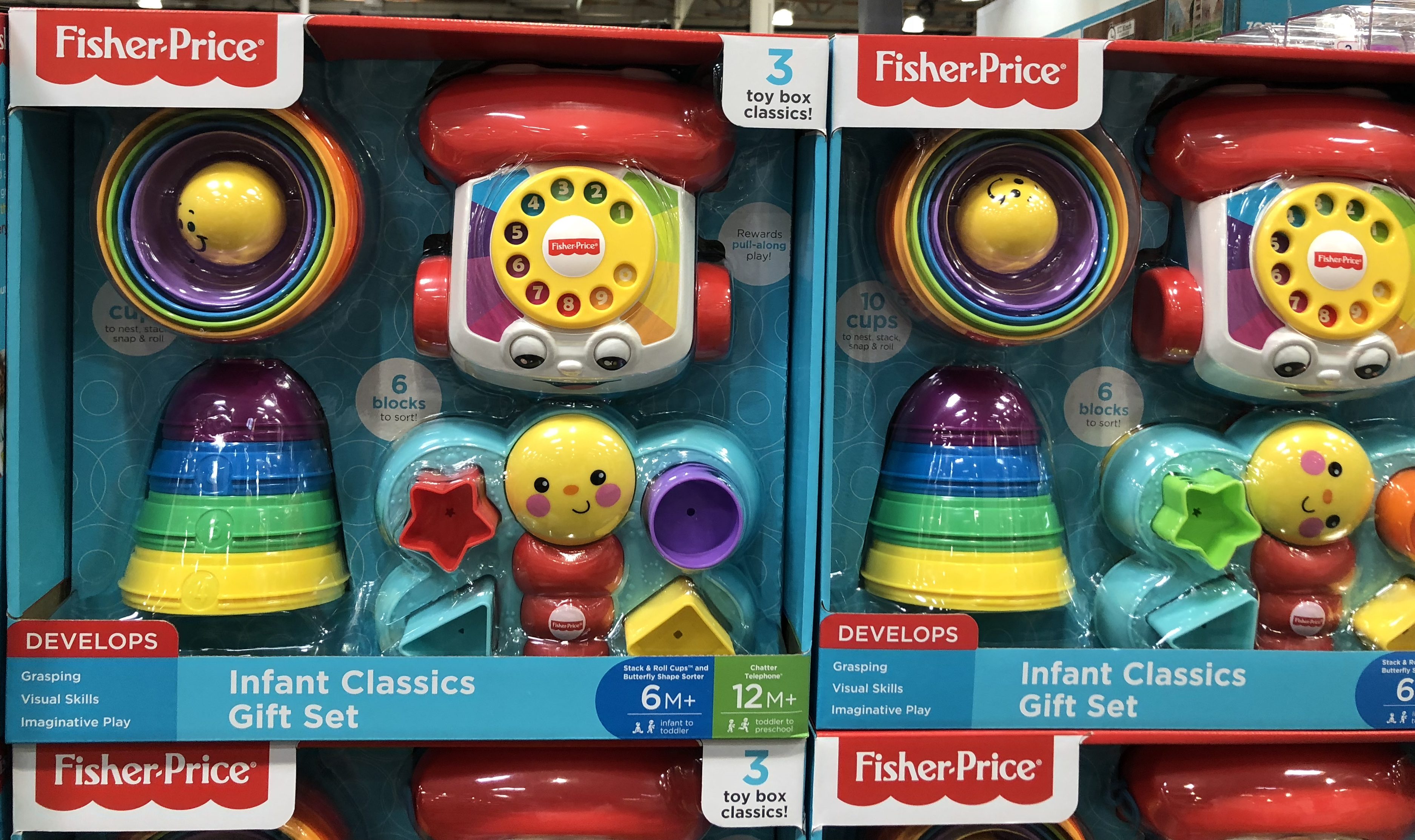 The best holiday toy deals for 2018 include the Fisher-Price Infant Gift Set at Costco