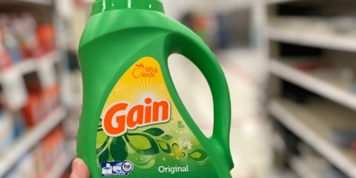 Gain Liquid Laundry Detergent Only $3 Shipped & More