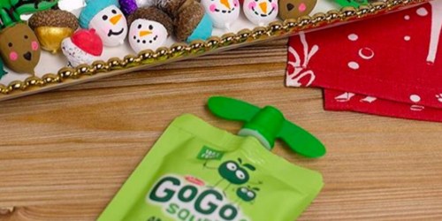 Amazon: GoGo squeeZ Applesauce Pouches 12-Pack Only $4.94 Shipped (Just 41¢ Per Pouch)