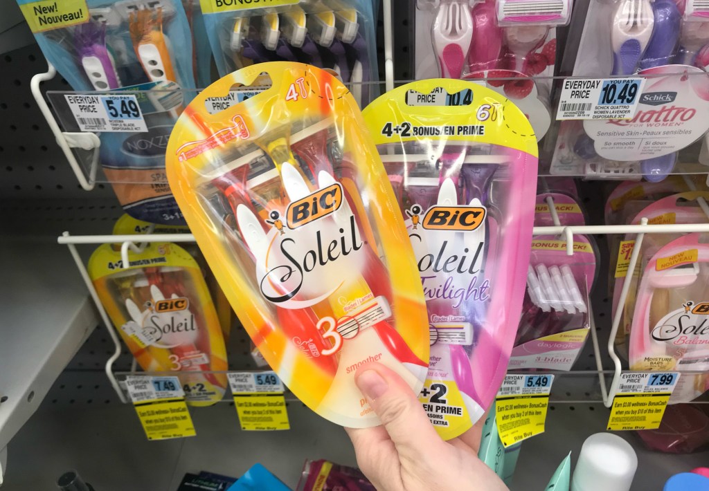 Rite Aid Bic Soleil Disposable Razoers