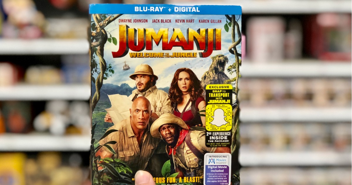 Jumanji Blu-Ray DVD