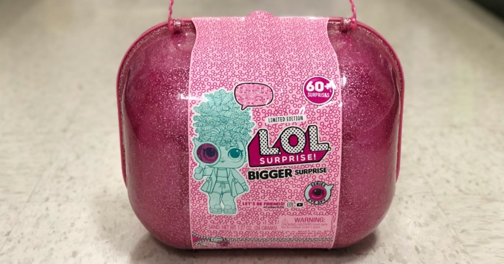 lol bigger surprise toy on store floor