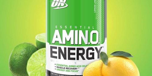 Amazon: Optimum Nutrition Amino Energy Powder Just $10.32 Shipped