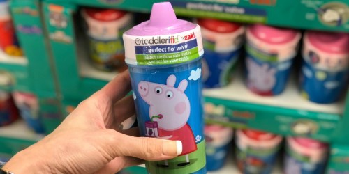 Zak! Toddlerific Perfect Flo Sippy Cups Just $4.99 at ALDI (Peppa Pig, Paw Patrol & More)