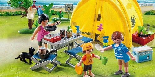 PLAYMOBIL Family Camping Trip Set Only $9.95 (Regularly $18)