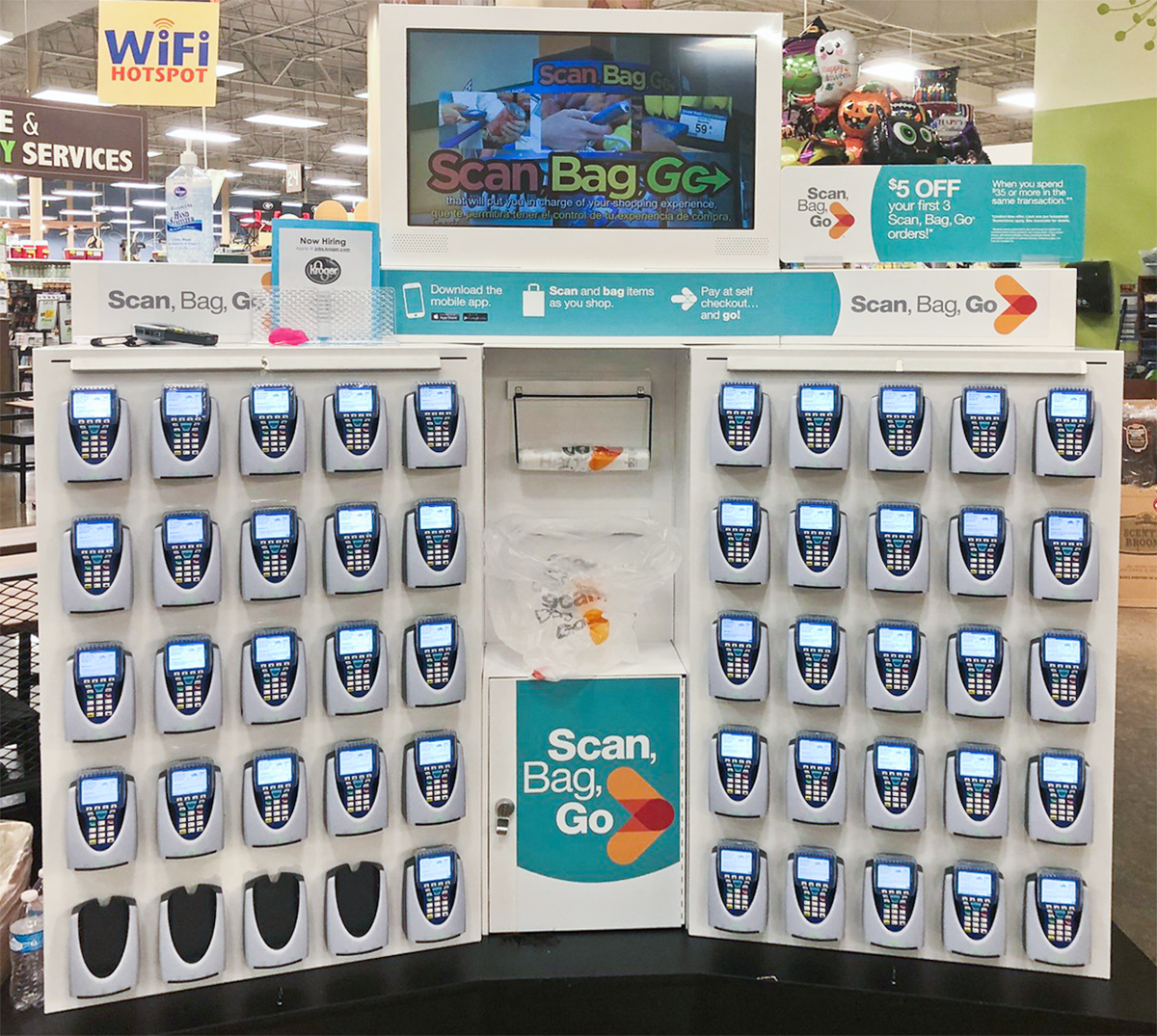 kroger scan bag go program – kiosk