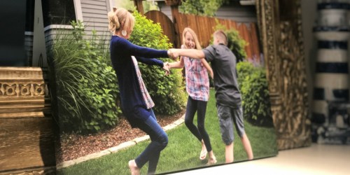 11×14 Canvas Photo Print Just $10 (Regularly $40) w/ Free Walgreens Store Pickup