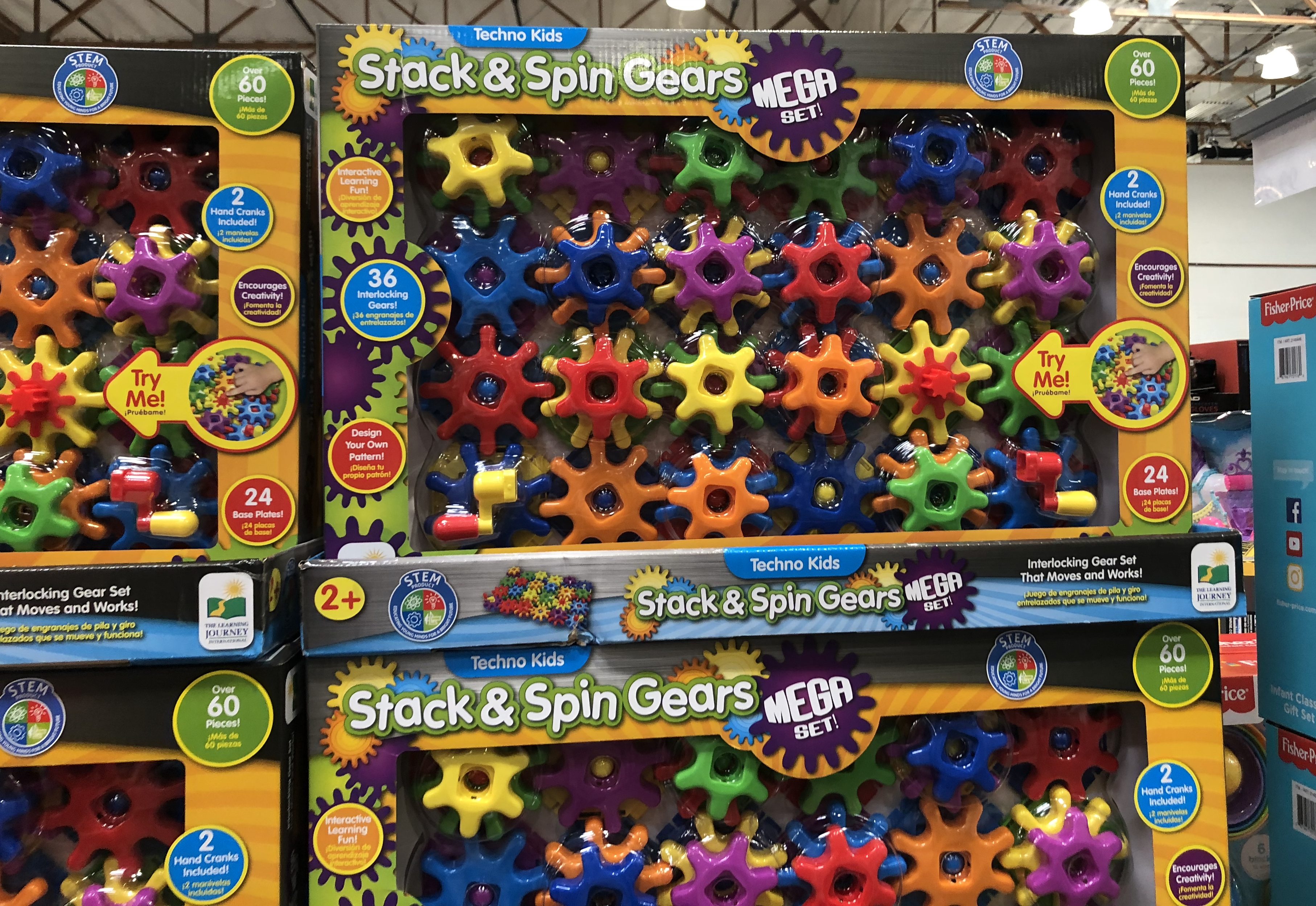 The best holiday toy deals for 2018 include Stack & Spin Gears at Costco