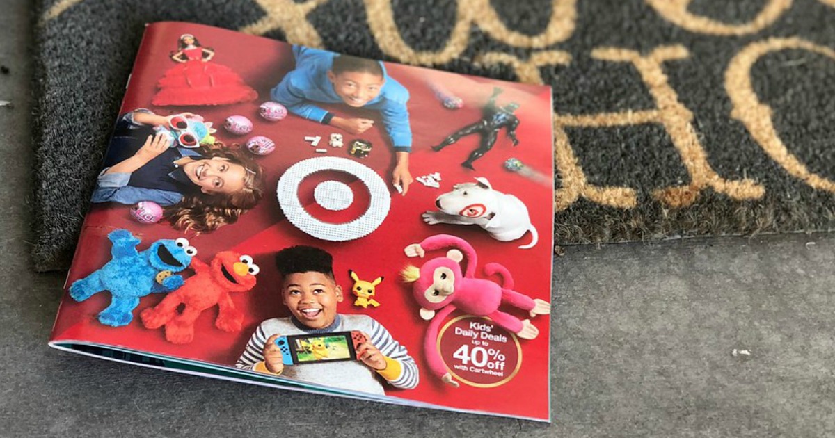 target 2018 toy catalog and gift card – The catalog