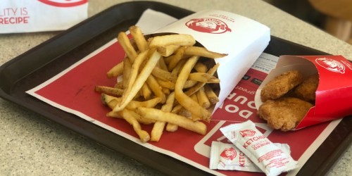 Wendy’s Large French Fries AND 4-Piece Chicken Nuggets ONLY $1