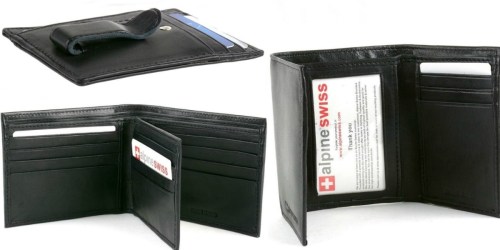 Men’s Leather Wallets & Money Clips as Low as $5.39 Each Shipped (Regularly $27+)