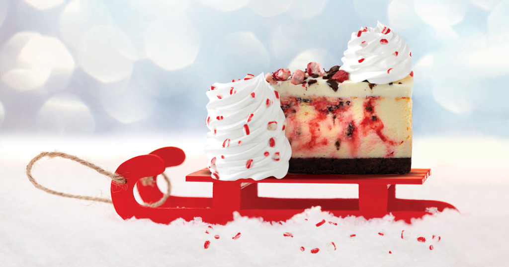 Cheesecake Factory Peppermint Bark Cheesecake