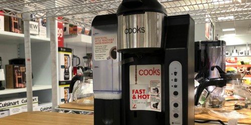 Cooks Single Serve Coffee Maker Only $29.99 Shipped After JCPenney Rebate (Regularly $100)