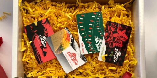 EIGHT Free Del Taco Small Size Combo Meals ($52 Value) w/ $100 Gift Card Purchase & More