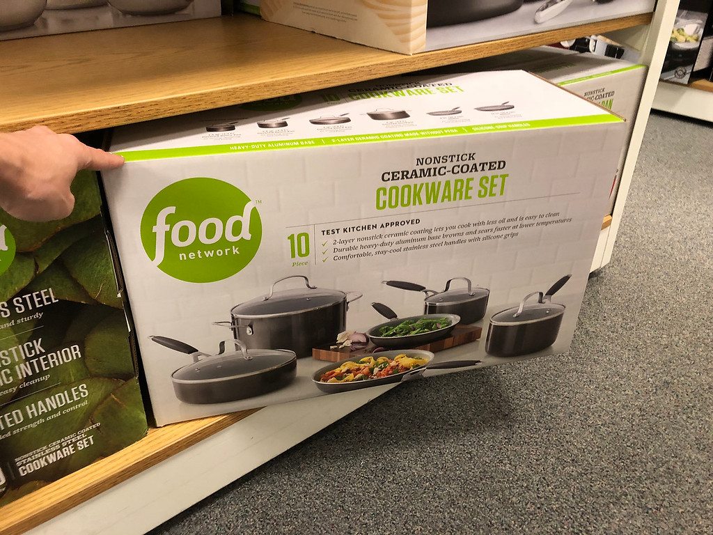 Food Network Cookware set box