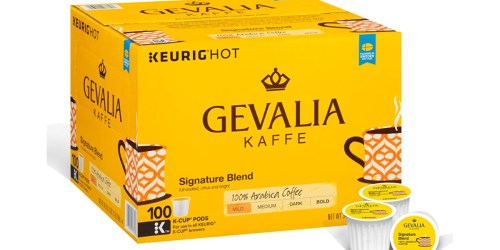 Amazon: Gevalia Coffee K-Cups 100-Count Only $30 Shipped (Just 30¢ Per K-Cup)
