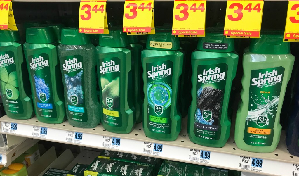 Rite Aid Irish Spring Body Wash 