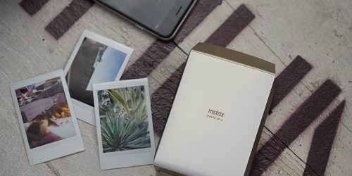 Fujifilm Instax Smartphone Printer & Mini Rainbow Film 2-Pack Only $79.99 Shipped