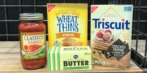 Kroger & Affiliate Shoppers: 99¢ Classico Pasta Sauce, Nabisco Crackers, & More