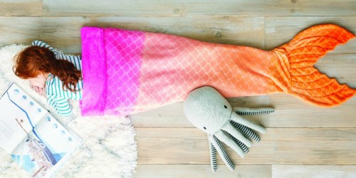 Pillowfort Mermaid or Shark Tail Blanket Just $10 Shipped at Target.com + More