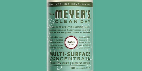 Amazon: Mrs. Meyer’s Clean Day Multi-Surface Concentrate 2-Count as Low as $9.87 Shipped