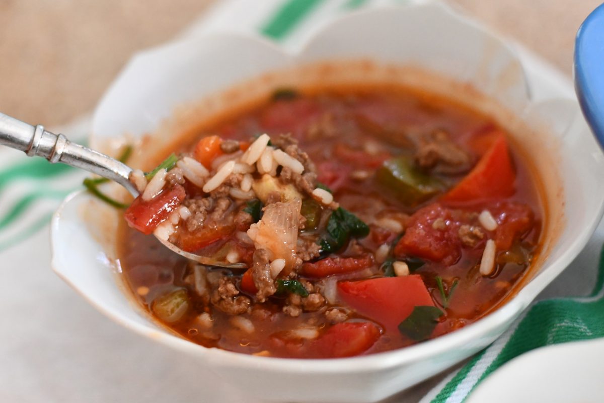 Stuffer Pepper Soup