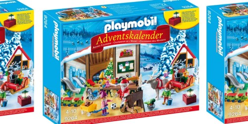 PLAYMOBIL Santa’s Workshop Advent Calendar Only $14.99 (Will Sell Out)