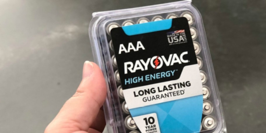 Rayovac AAA Batteries 60-Pack Only $11.43 Shipped on Amazon (Reg. $24)