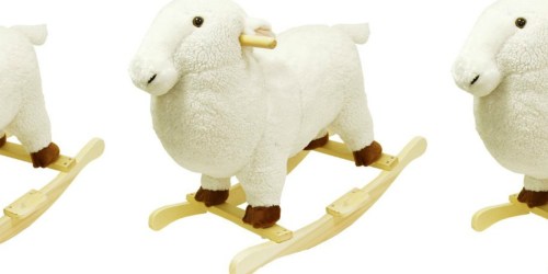 Happy Trails Lamb Plush Rocking Animal Only $41.99 Shipped (Regularly $60)