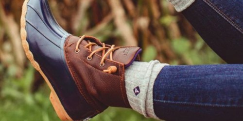 Sperry Women’s Saltwater Rubber Duck Boots $47.98 Shipped (Regularly $100)