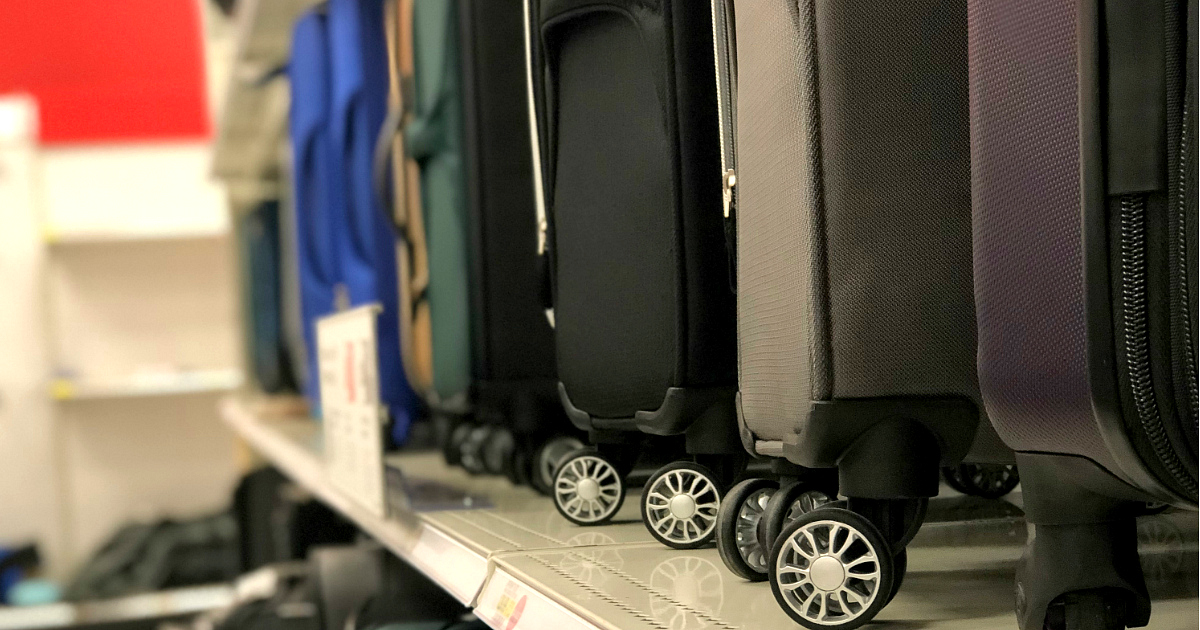 target affordable luggage travel line – Target Made by Design luggage