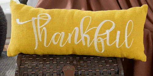 Burlap Pillows ONLY $6.98 Shipped & More Home Decor Deals