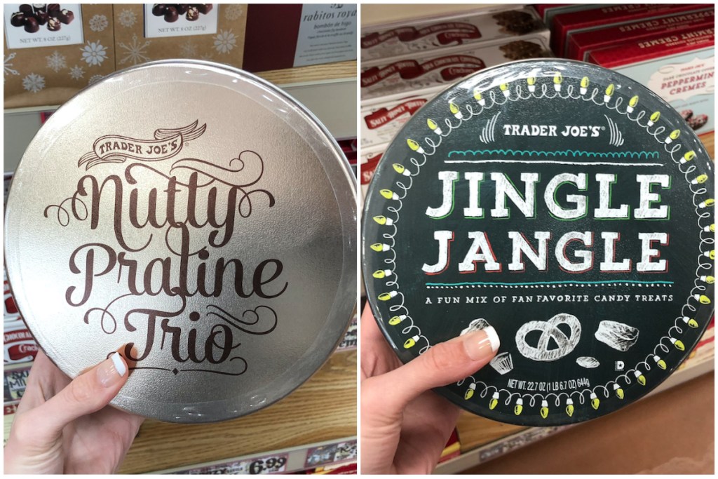 Trader Joes Christmas Tins