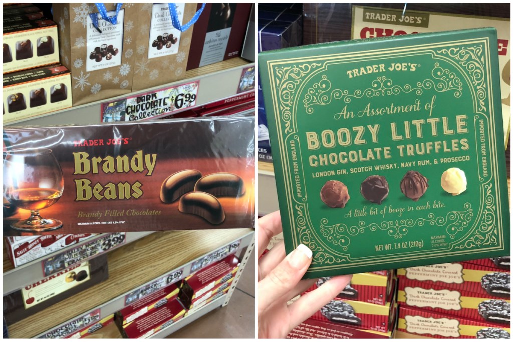 Trader Joes alcoholic chocolates