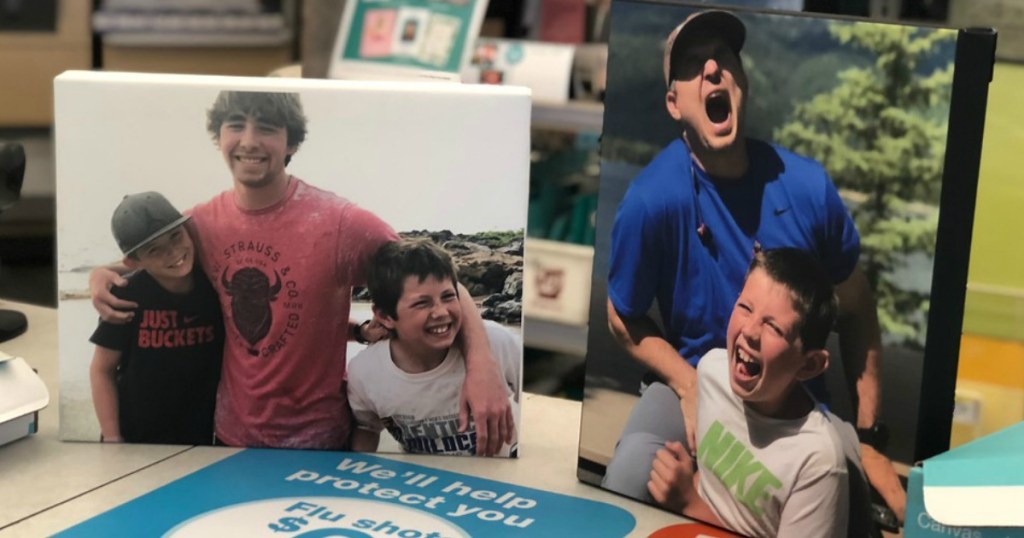 Canvas prints at Walgreens