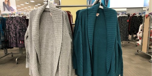 Sweaters & Cardigans as Low as $10 Shipped (Regularly $23+) at Target.com